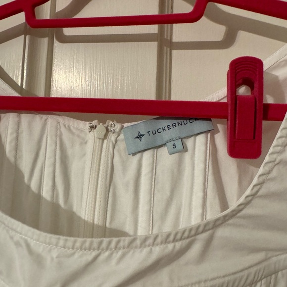 White Tuckernuck blouse - Picture 3 of 3